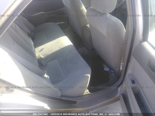 JTDBE32K830162876 - 2003 TOYOTA CAMRY LE/XLE GRAY photo 8