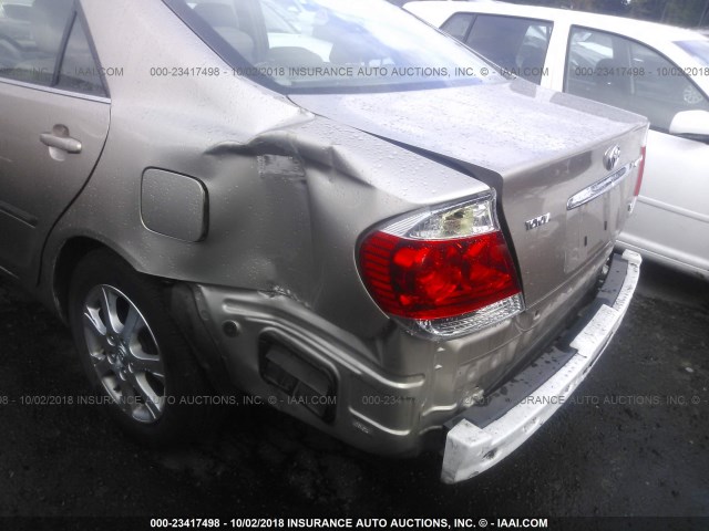 JTDBF30K950162811 - 2005 TOYOTA CAMRY LE/XLE/SE Алтын фото 6