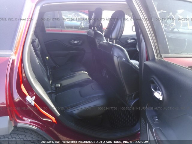 1C4PJMBS7GW104574 - 2016 JEEP CHEROKEE TRAILHAWK 红色 照片 8