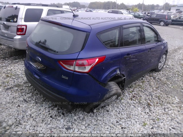 1FMCU0F70GUB67642 - 2016 FORD ESCAPE S Dark Blue photo 4