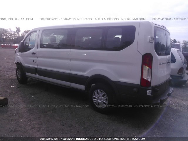 1FBZX2ZM0FKA59054 - 2015 FORD TRANSIT T-350 WHITE photo 3