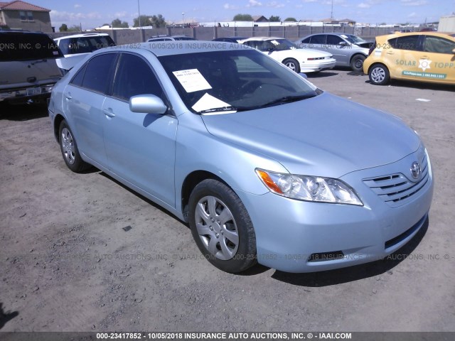 JTNBE46K973034291 - 2007 TOYOTA CAMRY NEW GENERAT CE/LE/XLE/SE Light Blue photo 1
