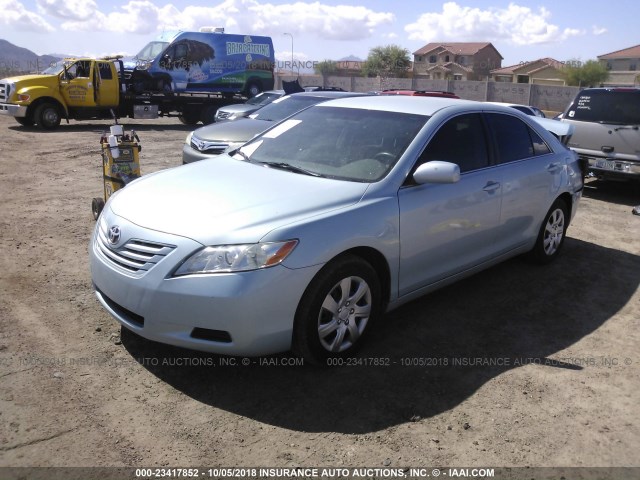 JTNBE46K973034291 - 2007 TOYOTA CAMRY NEW GENERAT CE/LE/XLE/SE Light Blue photo 2