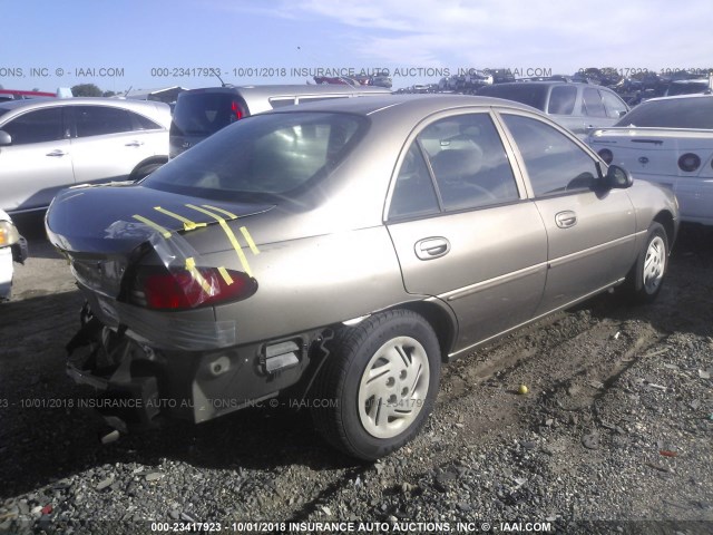 3FAFP13PX2R121874 - 2002 FORD ESCORT GRAY photo 4