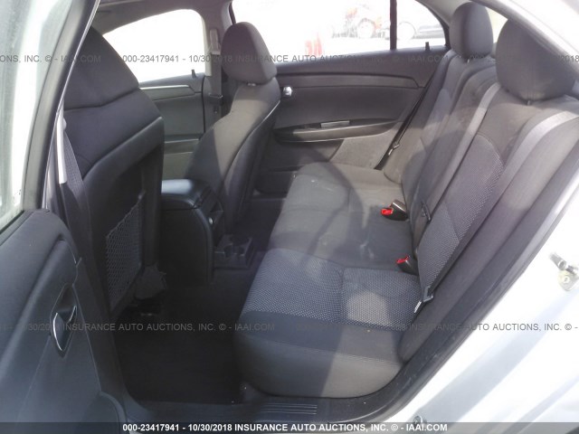 1G1ZC5E13BF191645 - 2011 CHEVROLET MALIBU 1LT SILVER photo 8