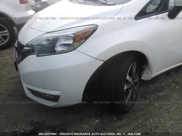 3N1CE2CP2HL371097 - 2017 NISSAN VERSA NOTE S/S PLUS/SV/SL/SR WHITE photo 6