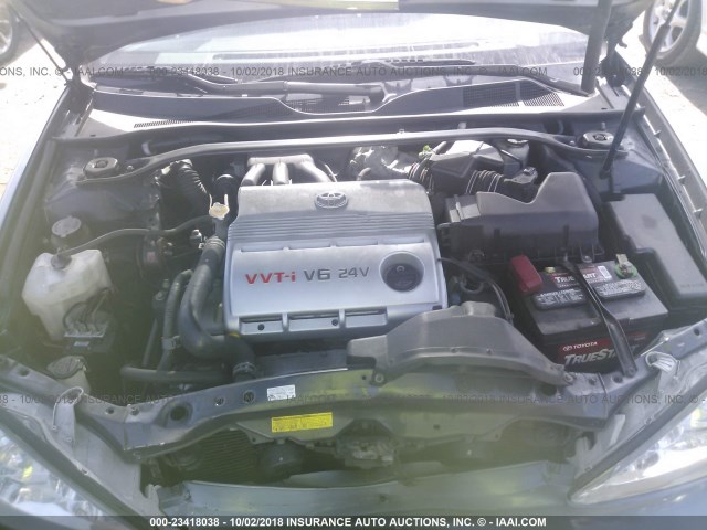 4T1BF30K84U572664 - 2004 TOYOTA CAMRY LE/XLE/SE 浅蓝色 照片 10