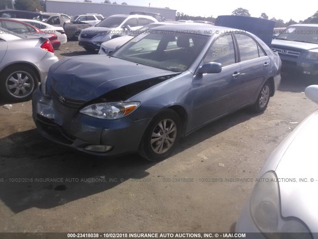 4T1BF30K84U572664 - 2004 TOYOTA CAMRY LE/XLE/SE 浅蓝色 照片 2
