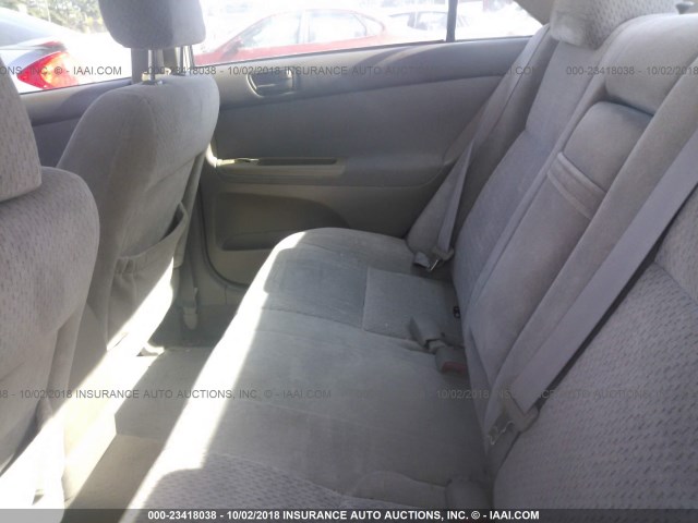 4T1BF30K84U572664 - 2004 TOYOTA CAMRY LE/XLE/SE 浅蓝色 照片 8