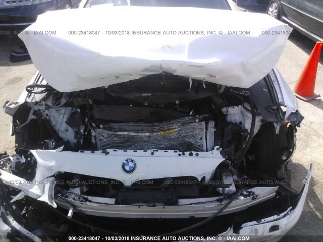 WBA5B3C5XED535388 - 2014 BMW 535 XI WHITE photo 10