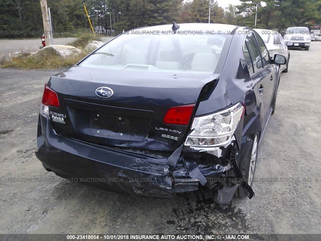 4S3BMBK61C3027737 - 2012 SUBARU LEGACY 2.5I LIMITED Navy photo 6