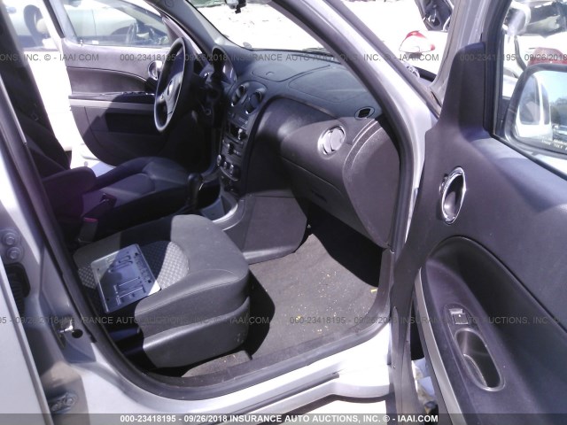 3GNCA13B09S553919 - 2009 CHEVROLET HHR LS Gris foto 5