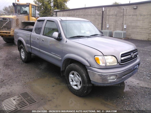 5TBBT48121S131832 - 2001 TOYOTA TUNDRA ACCESS CAB LIMITED GRAY photo 1