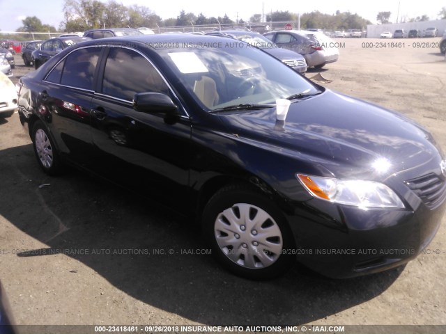 4T1BE46K98U197034 - 2008 TOYOTA CAMRY CE/LE/XLE/SE BLACK photo 1
