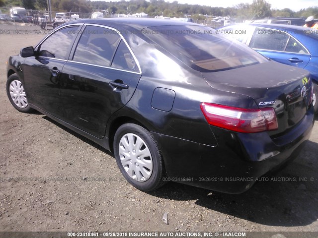 4T1BE46K98U197034 - 2008 TOYOTA CAMRY CE/LE/XLE/SE BLACK photo 3