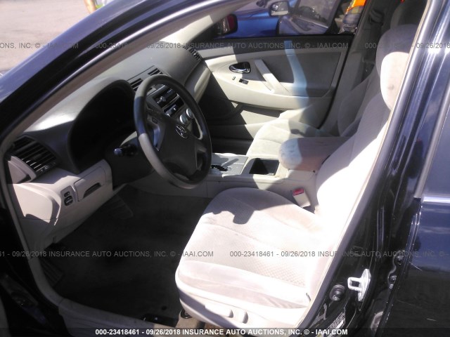 4T1BE46K98U197034 - 2008 TOYOTA CAMRY CE/LE/XLE/SE BLACK photo 5