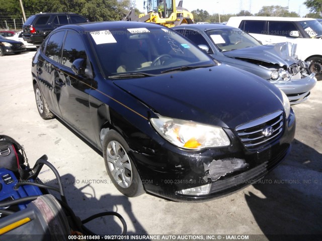 KMHDU4AD6AU173221 - 2010 HYUNDAI ELANTRA BLUE/GLS/SE BLACK photo 1