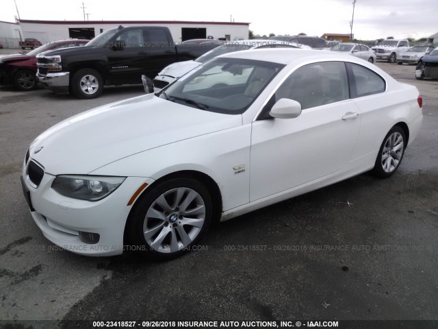 WBAKF5C55BE587035 - 2011 BMW 328 XI SULEV WHITE photo 2