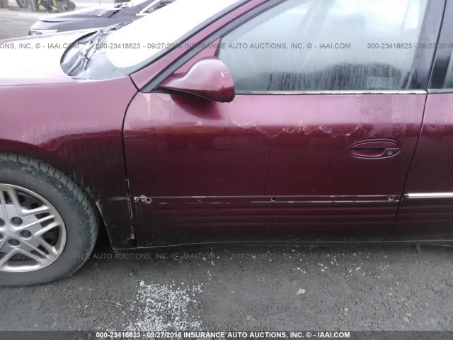 1G2HX54K814235381 - 2001 PONTIAC BONNEVILLE SE MAROON photo 6