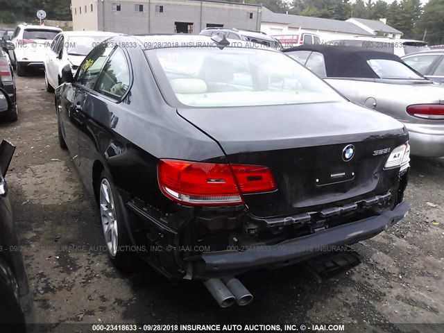 WBAWV5C54AP098441 - 2010 BMW 328 XI SULEV BLACK photo 3