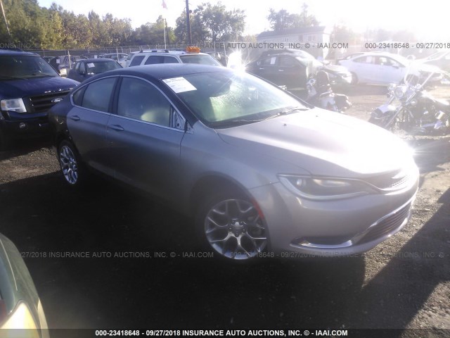 1C3CCCEG7FN686937 - 2015 CHRYSLER 200 C BLACK photo 1