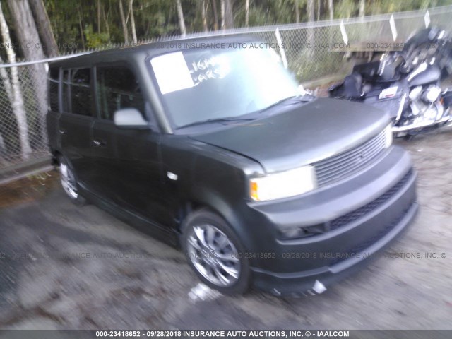 JTLKT324364048034 - 2006 TOYOTA SCION XB Gris foto 1