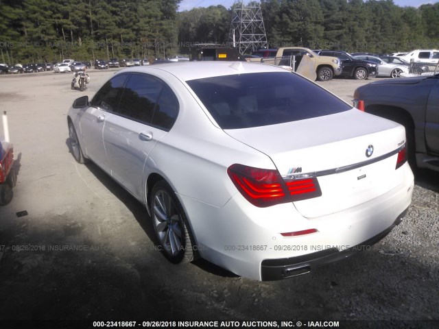 WBAYE8C59ED135260 - 2014 BMW 750 LI WHITE photo 3
