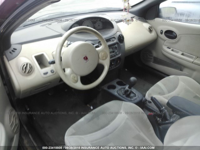 1G8AV12F33Z186558 - 2003 SATURN ION LEVEL 3 ORANGE photo 5
