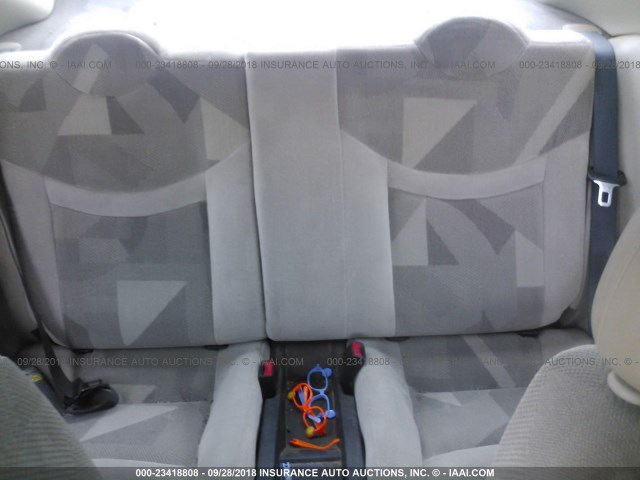 1G8AV12F33Z186558 - 2003 SATURN ION LEVEL 3 ORANGE photo 8