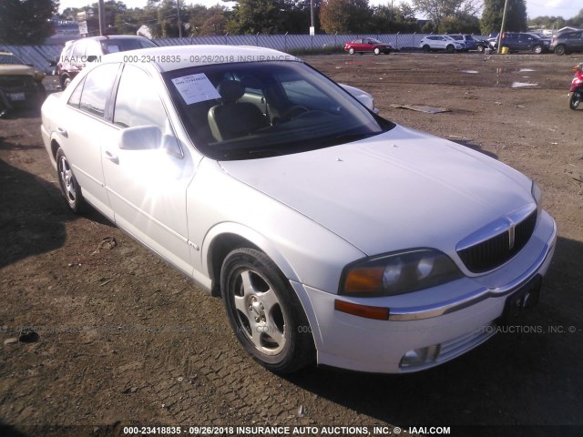 1LNHM87A61Y606146 - 2001 LINCOLN LS WHITE photo 1