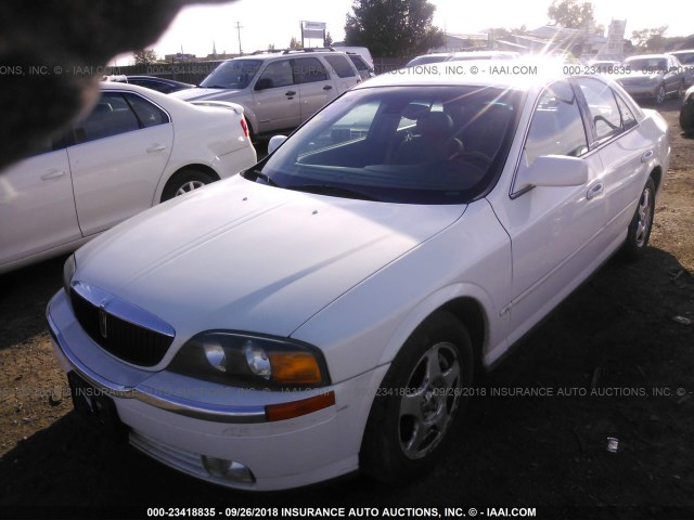 1LNHM87A61Y606146 - 2001 LINCOLN LS WHITE photo 2
