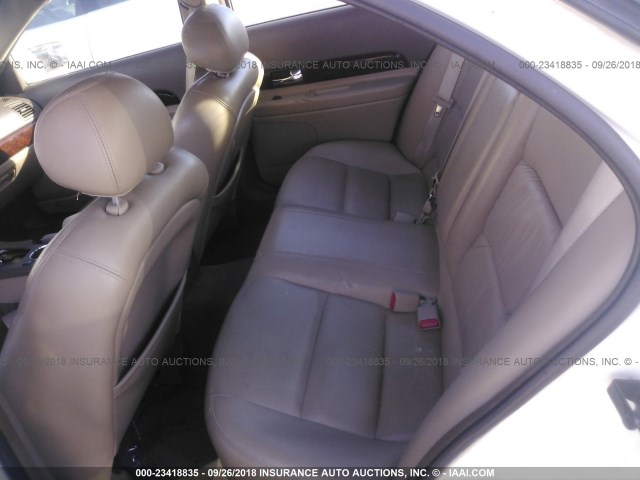 1LNHM87A61Y606146 - 2001 LINCOLN LS WHITE photo 8