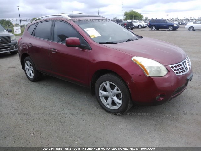 JN8AS58T88W016535 - 2008 NISSAN ROGUE S/SL RED photo 1
