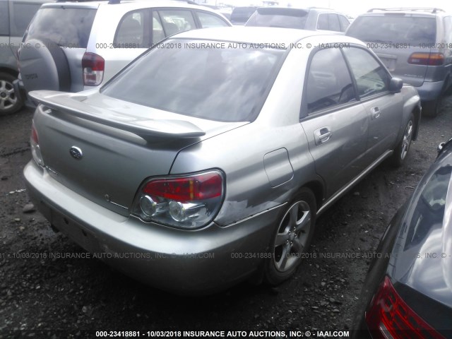 JF1GD67666H518775 - 2006 SUBARU IMPREZA 2.5I SILVER photo 4