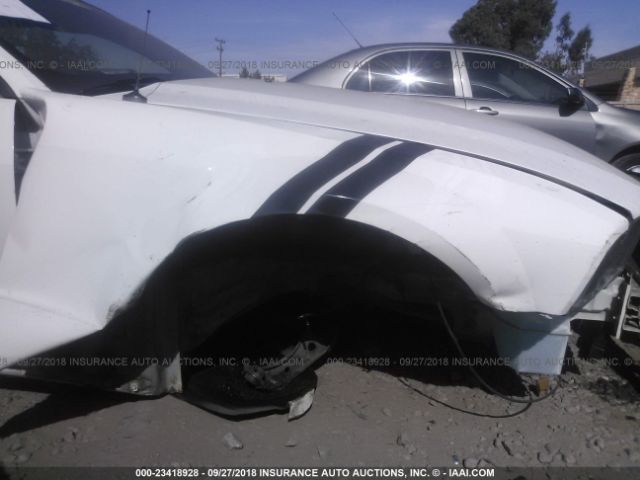 1ZVFT80N555107483 - 2005 FORD MUSTANG WHITE photo 6