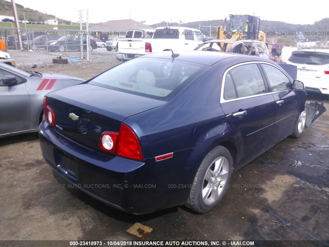 1G1ZB5E10BF212244 - 2011 CHEVROLET MALIBU LS 蓝色 照片 4