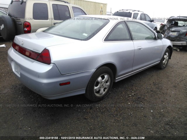 1HGCG32781A030235 - 2001 HONDA ACCORD EX SILVER photo 4