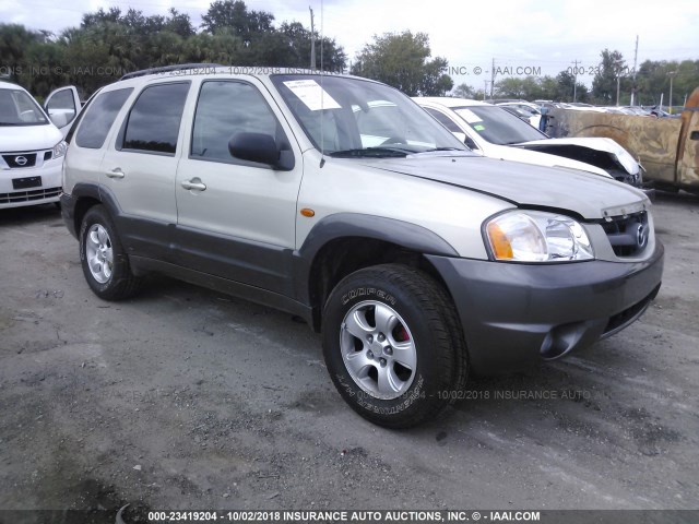 4F2CZ06114KM24235 - 2004 MAZDA TRIBUTE ES GOLD photo 1