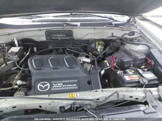 4F2CZ06114KM24235 - 2004 MAZDA TRIBUTE ES 金色 照片 10