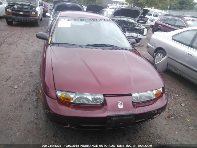 1G8ZH5281YZ160986 - 2000 SATURN SL1 RED photo 6