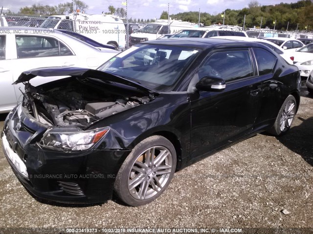 JTKJF5C7XB3005614 - 2011 TOYOTA SCION TC 黑色 照片 2