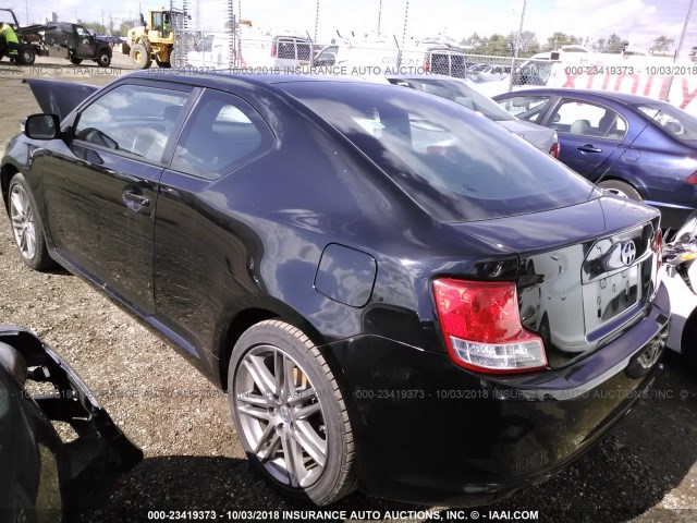 JTKJF5C7XB3005614 - 2011 TOYOTA SCION TC 黑色 照片 3