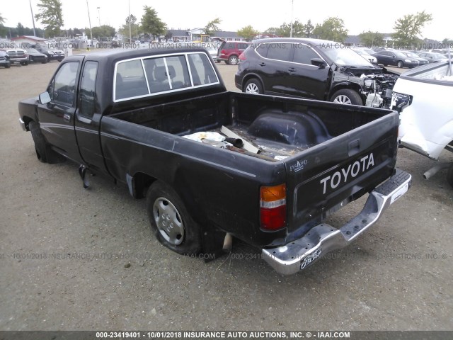 JT4RN93P1N5052396 - 1992 TOYOTA PICKUP 1/2 TON EXTRA LONG WHEELBASE DLX BLACK photo 3