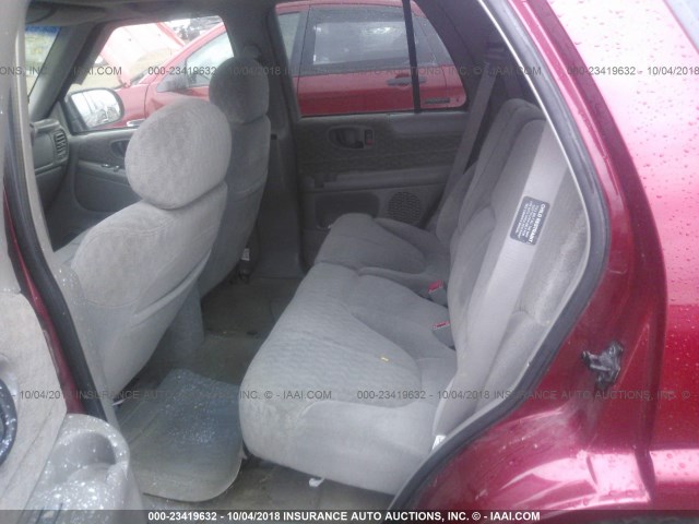 1GKDT13W5Y2147708 - 2000 GMC JIMMY / ENVOY  RED photo 8