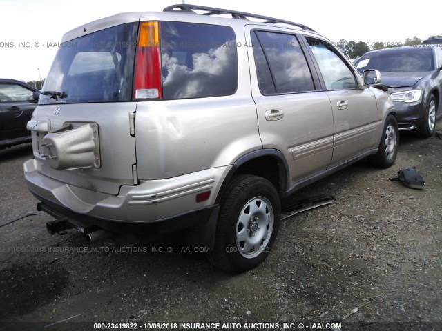 JHLRD18701C052511 - 2001 HONDA CR-V SE/LE GOLD photo 4