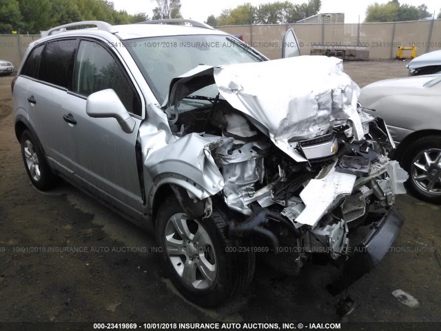 3GNAL2EK3ES612122 - 2014 CHEVROLET CAPTIVA LS SILVER photo 1