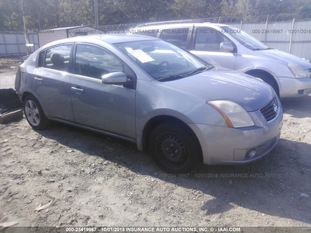 3N1AB61E88L727982 - 2008 NISSAN SENTRA 2.0/2.0S/2.0SL GRAY photo 1