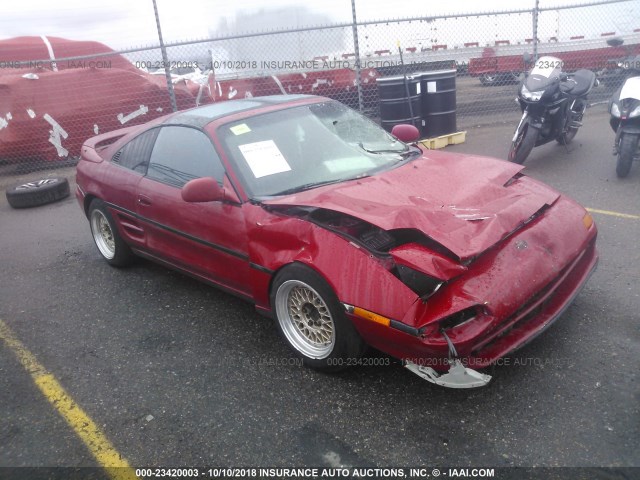 JT2SW21N5M0004007 - 1991 TOYOTA MR2 SPORT ROOF RED photo 1