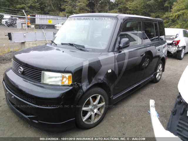 JTLKT324X54002845 - 2005 TOYOTA SCION XB Қара фото 2