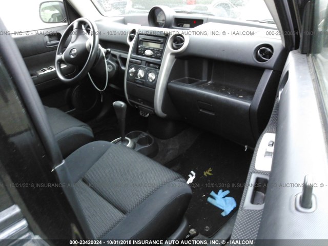 JTLKT324X54002845 - 2005 TOYOTA SCION XB Қара фото 5